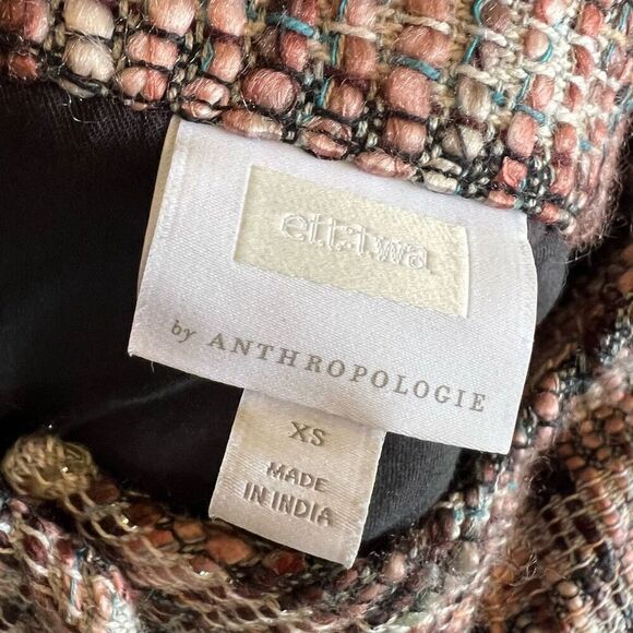 Anthropologie Fringed Academy Jacket size XS - Picture 7 of 11